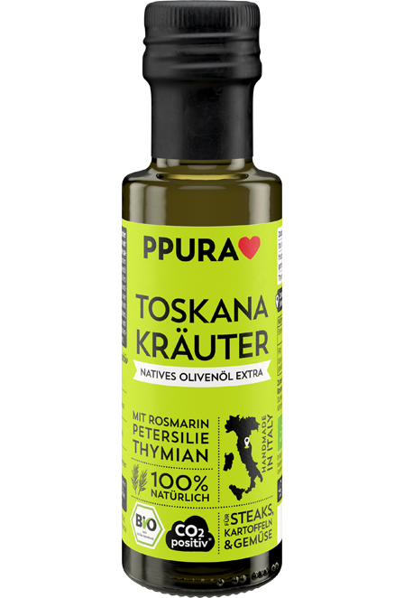 PPURA Bio Toskana Kräuter Olivenöl Front