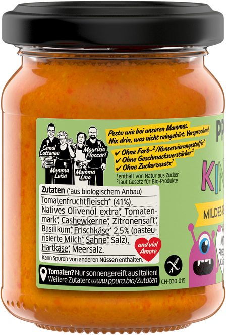 PPURA Pesto-Kinder-Rosso